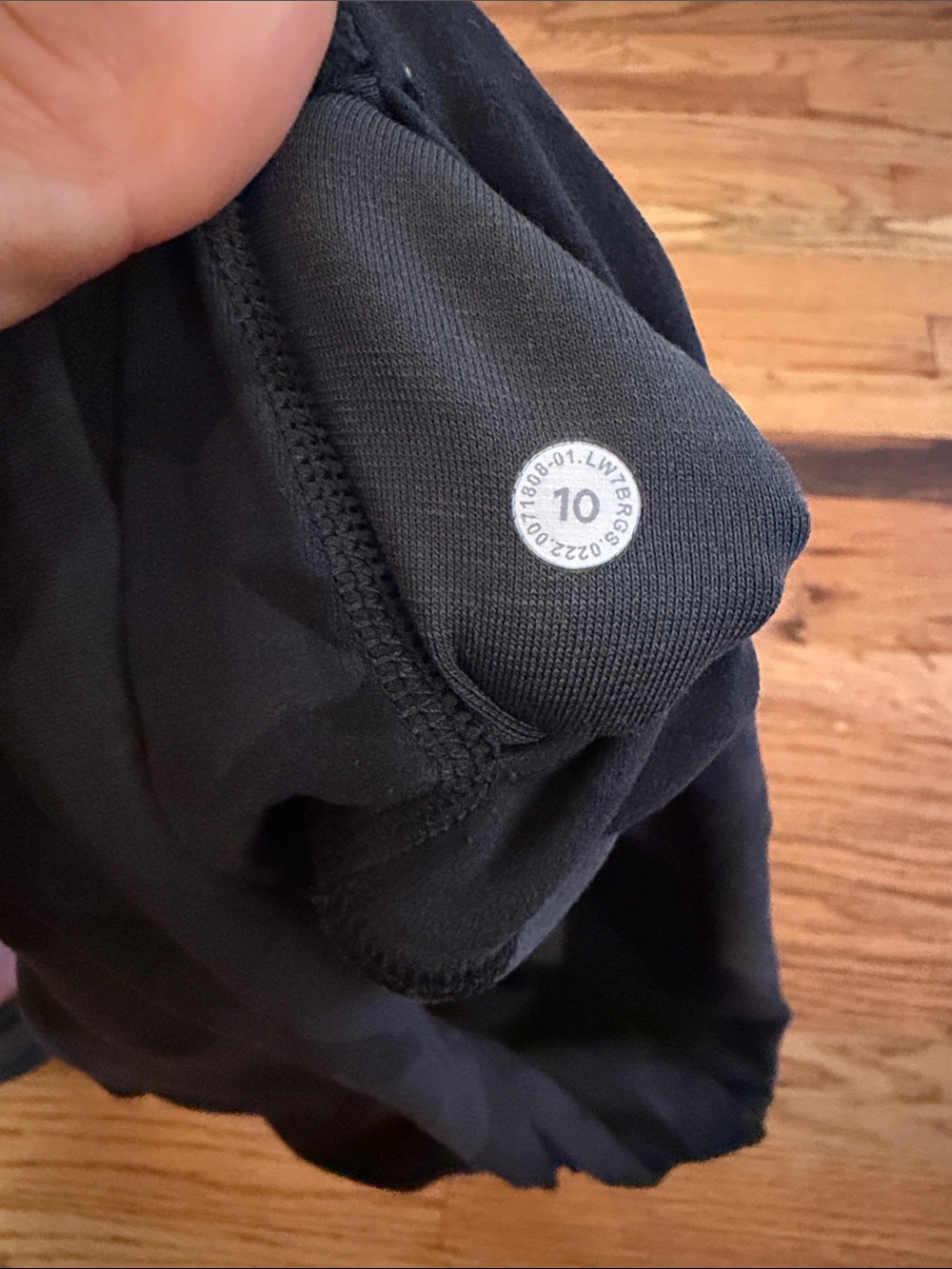 lululemon athletica Black Tonal Camo High-Rise Athletic Shorts - Picture 4 of 4